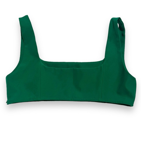 PRINCESS POLLY Huxley Emerald Green Tank Bra Size Large - Picture 4 of 8